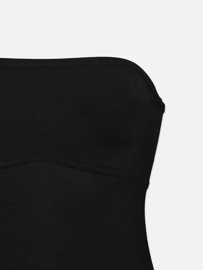 Women Dresses FRAME Tube Knit Dress 8212 Black Women Dresses FRAME Tube Knit Dress 8212 Black