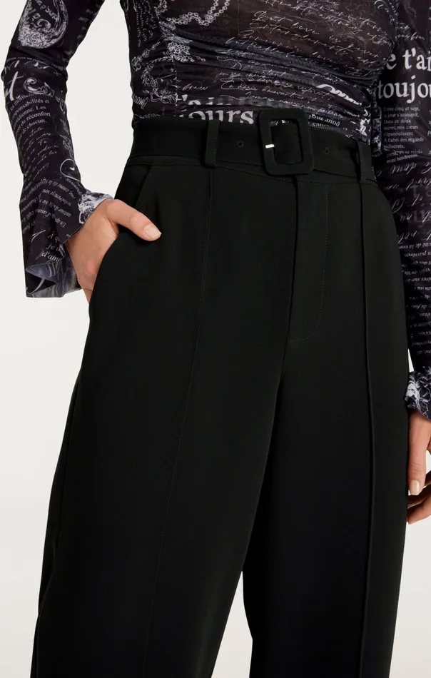 Women Ester Pant Black Cinq Sept Pants