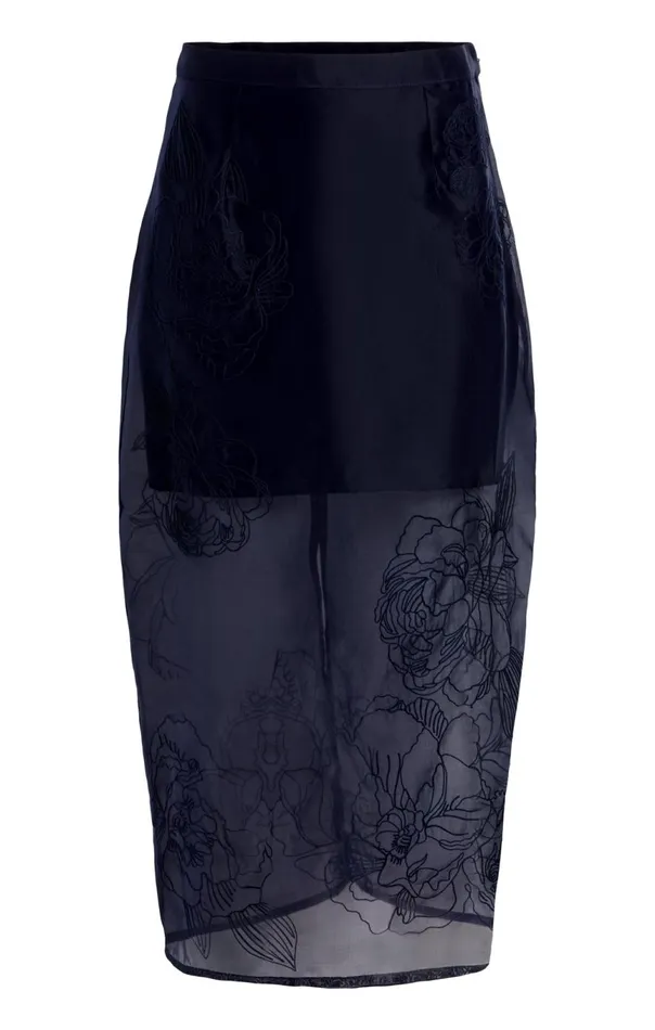 Women Etta Skirt Navy Cinq Sept Skirts