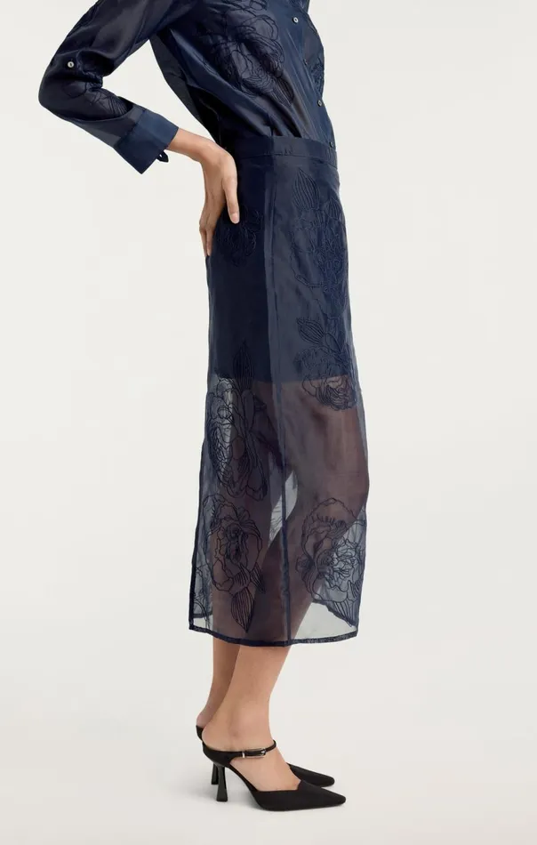 Women Etta Skirt Navy Cinq Sept Skirts