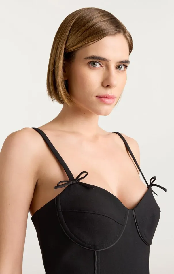 Women Felicia Dress Black Cinq Sept Cocktail and Evening