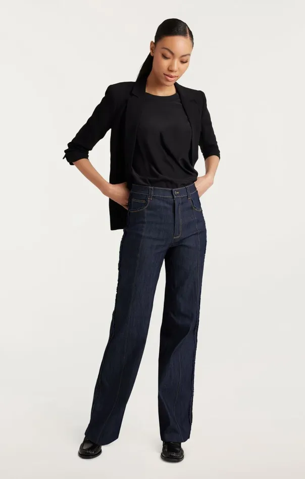 Women Francine Pant Indigo Cinq Sept Pants