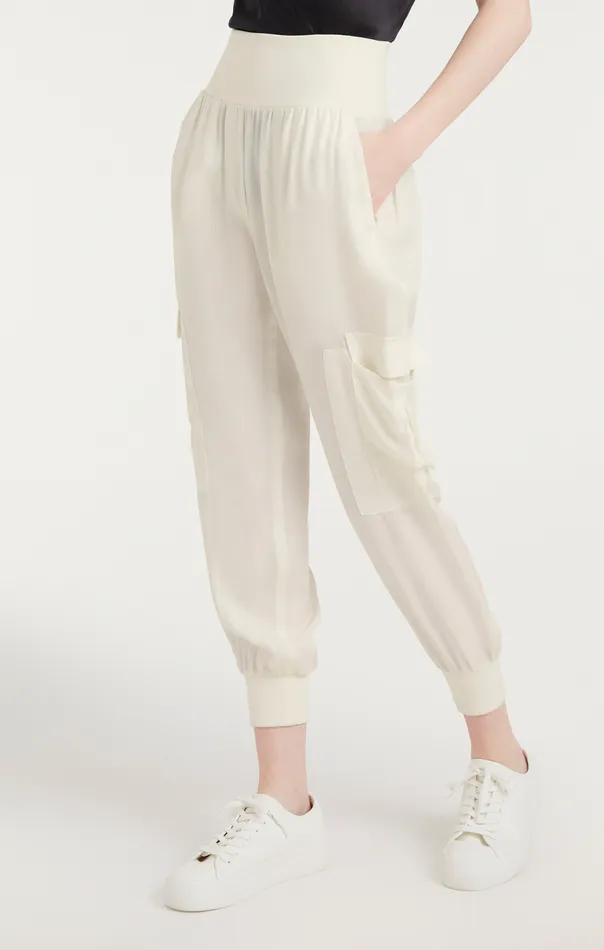 Women Giles Pant Ivory Cinq Sept Pants