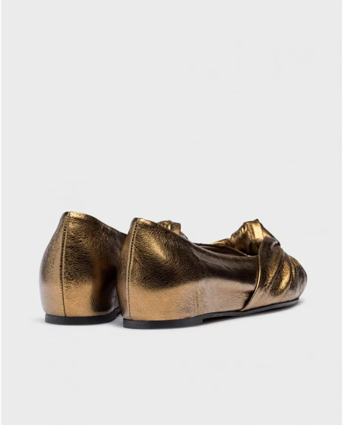 Women Gold EUGENIA Ballet Flat Wonders Flat Shoes Women Gold EUGENIA Ballet Flat Wonders Flat Shoes