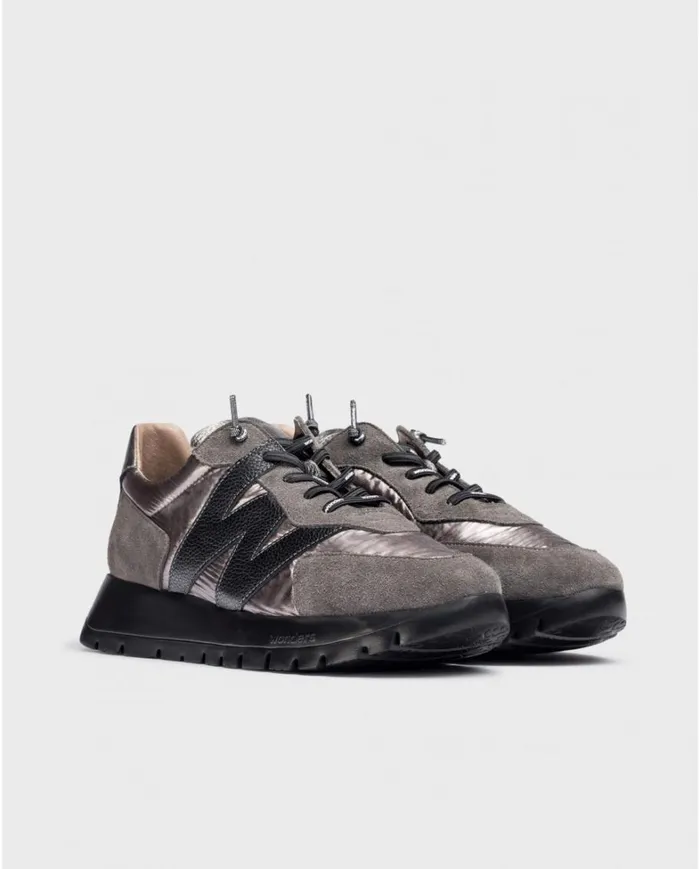 Women Gray ODISEI Sneakers Wonders Sneakers Women Gray ODISEI Sneakers Wonders Sneakers