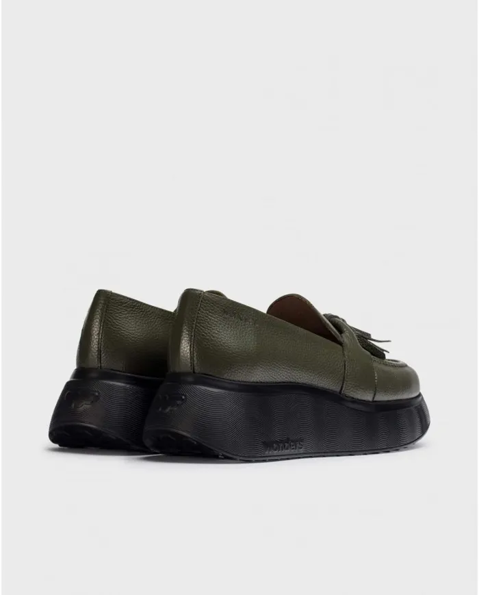 Women Green GILROY Loafers Wonders Loafers Women Green GILROY Loafers Wonders Loafers