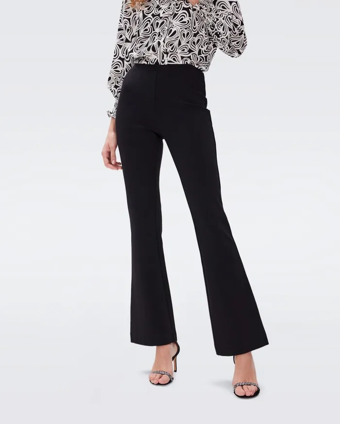 Women Gregory Pants Black DVF Pants and Shorts Women Gregory Pants Black DVF Pants and Shorts