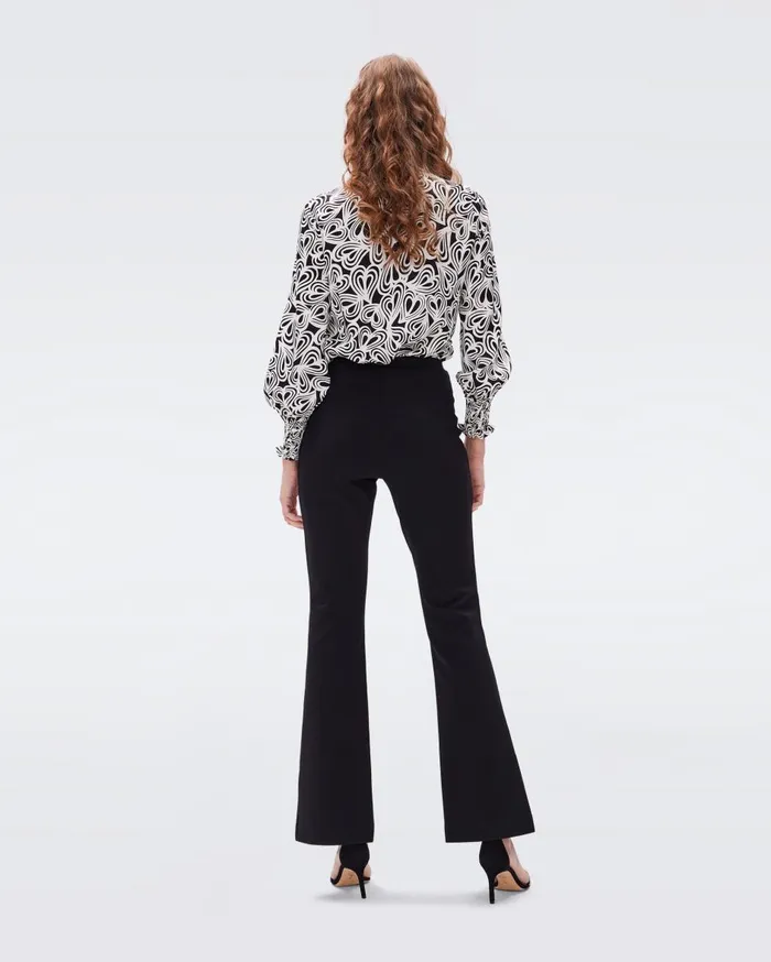 Women Gregory Pants Black DVF Pants and Shorts Women Gregory Pants Black DVF Pants and Shorts