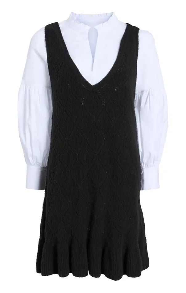 Women Greysen Dress Blackwhite Cinq Sept Mini