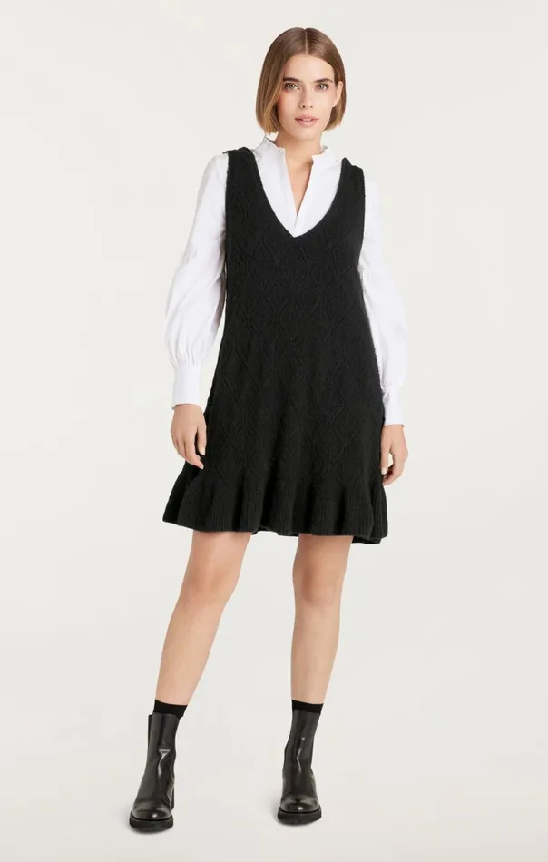 Women Greysen Dress Blackwhite Cinq Sept Mini