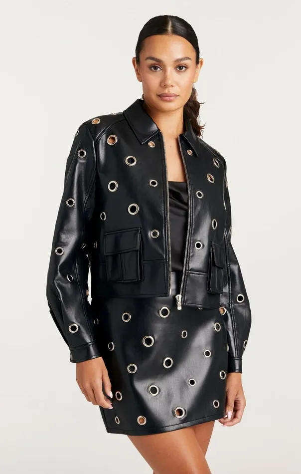 Women Harriet Jacket Black Cinq Sept Jackets