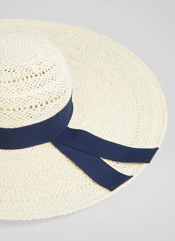 Women Hats and Fascinators LKBennett Saffron Cream Raffia Floppy Sun Hat Women Hats and Fascinators LKBennett Saffron Cream Raffia Floppy Sun Hat