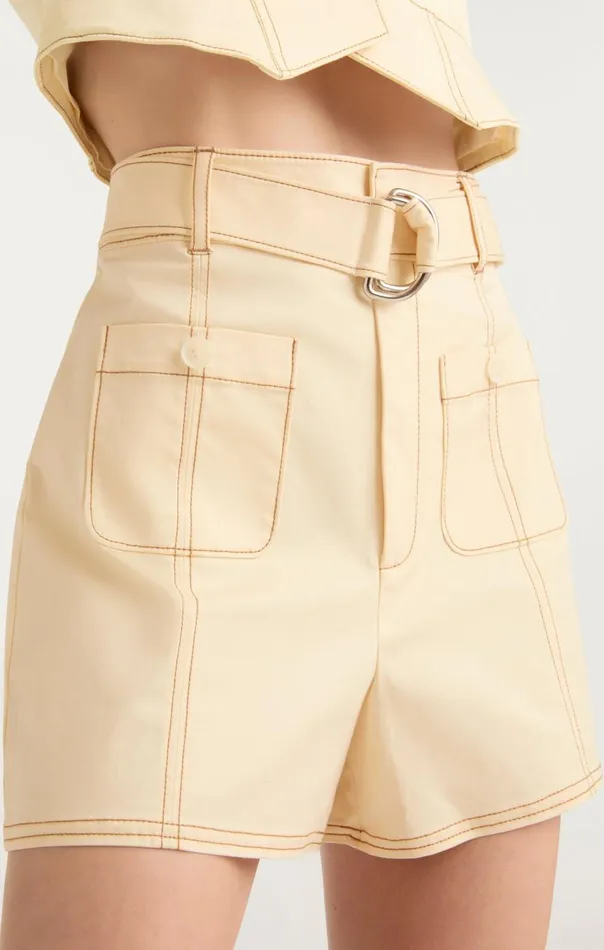 Women Hayes Short Gardenia Cinq Sept Shorts