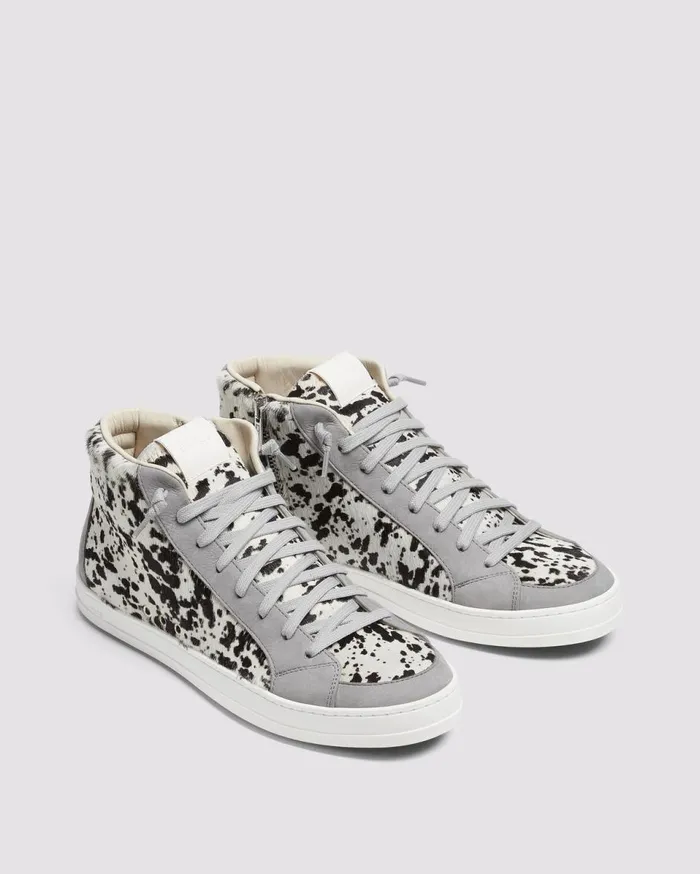 Women High Tops P448 Skate Grey Spotted Women High Tops P448 Skate Grey Spotted