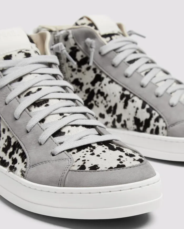 Women High Tops P448 Skate Grey Spotted Women High Tops P448 Skate Grey Spotted