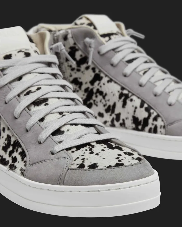 Women High Tops P448 Skate Grey Spotted Women High Tops P448 Skate Grey Spotted
