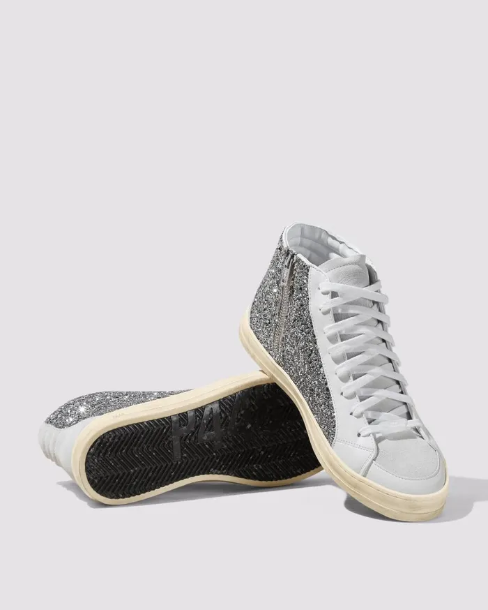 Women High Tops P448 Skate Recycled WhiteSilver Women High Tops P448 Skate Recycled WhiteSilver