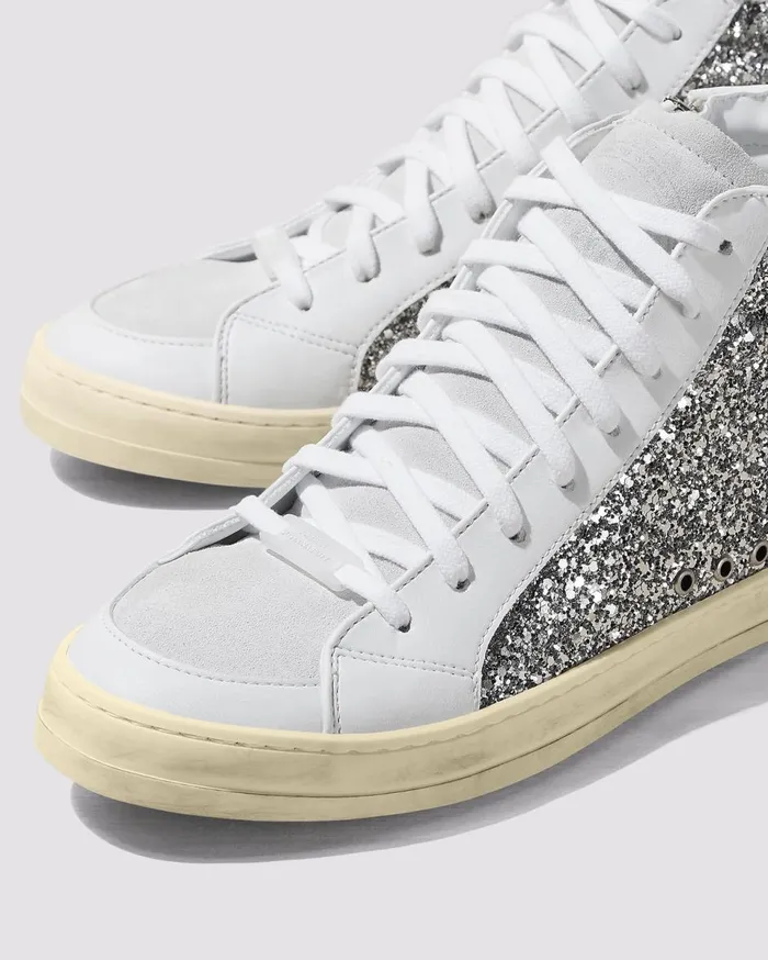 Women High Tops P448 Skate Recycled WhiteSilver Women High Tops P448 Skate Recycled WhiteSilver