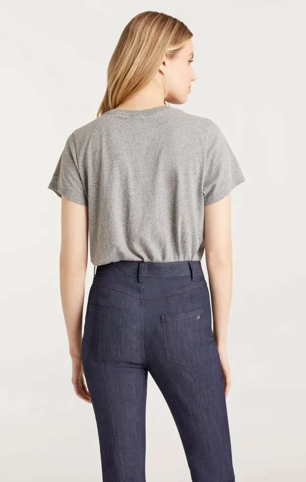 Women J039adore New York Tee Heathergreyblack Cinq Sept Tees