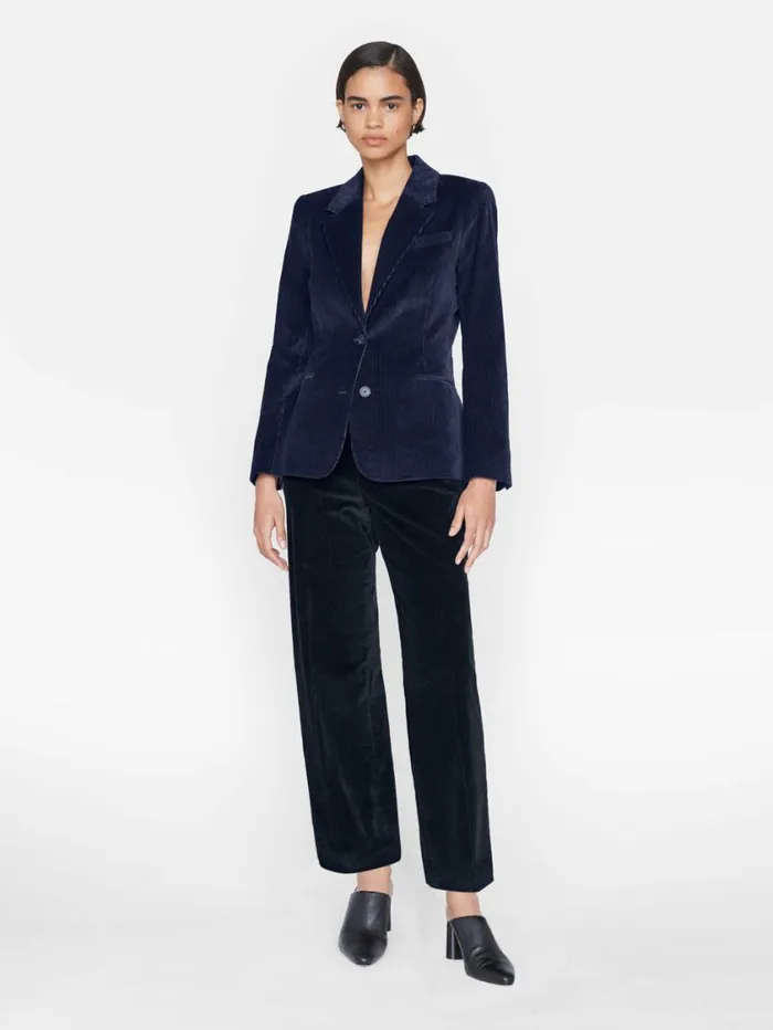 Women Jackets and Coats FRAME The Corduroy Femme Blazer 8212 Navy Women Jackets and Coats FRAME The Corduroy Femme Blazer 8212 Navy