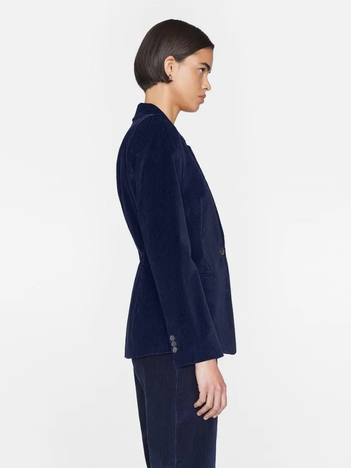 Women Jackets and Coats FRAME The Corduroy Femme Blazer 8212 Navy Women Jackets and Coats FRAME The Corduroy Femme Blazer 8212 Navy