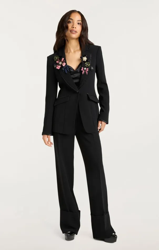 Women Jaden Blazer Blackmulti Cinq Sept Blazers