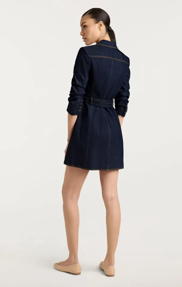 Women Jenessa Dress Indigo Cinq Sept Mini