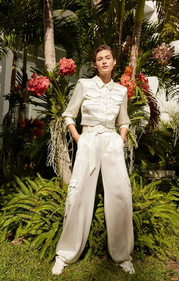 Women Jenson Pant Ivoryblack Cinq Sept Pants