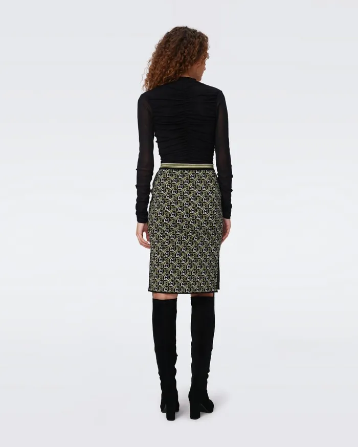Women Julie Mesh Top Black DVF Tops