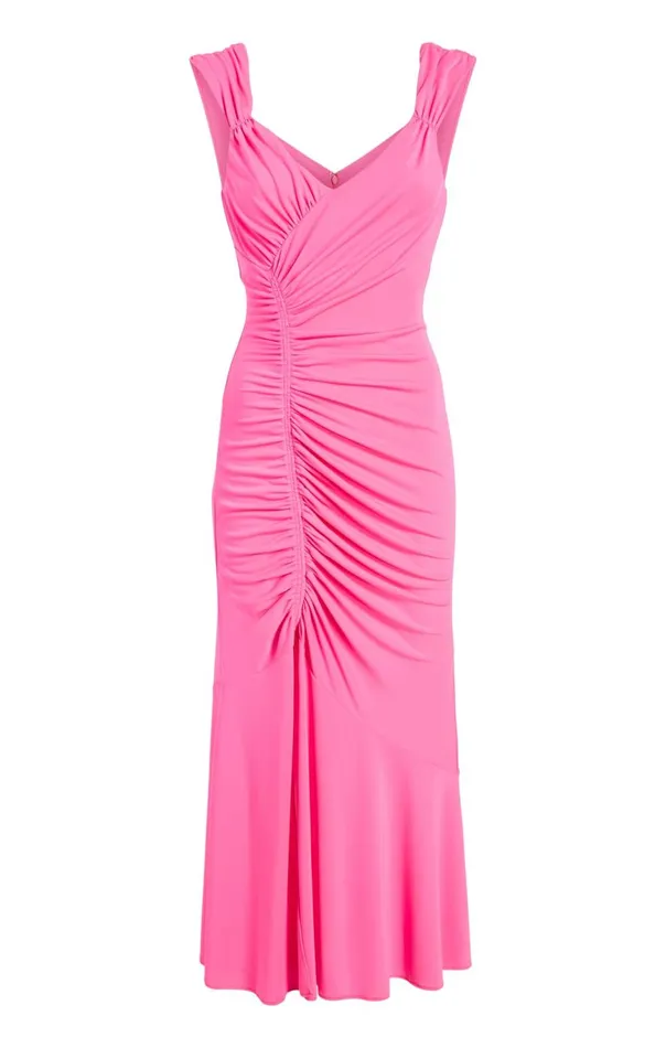 Women Julieta Dress Electricpink Cinq Sept Midi