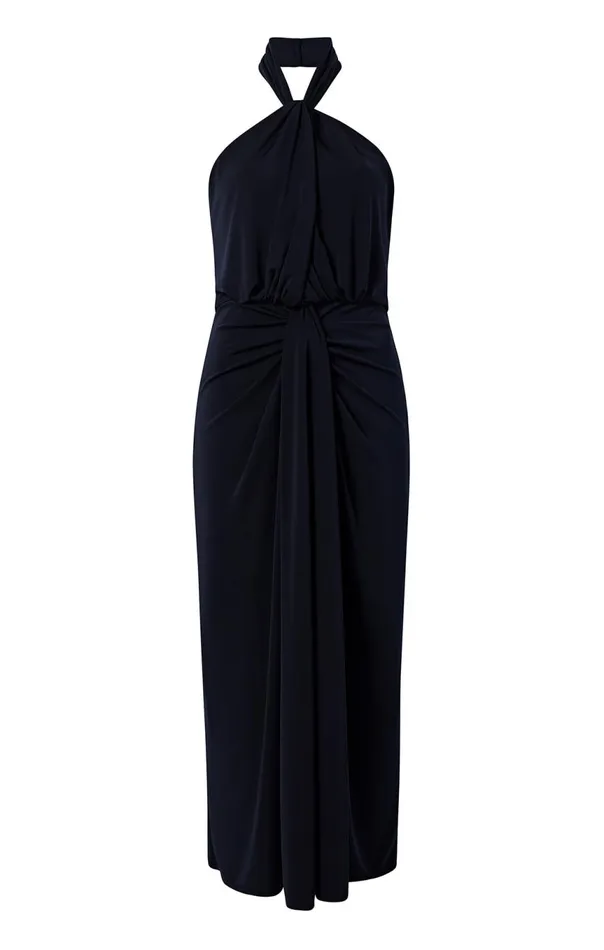 Women Kaily Dress Navy Cinq Sept Midi