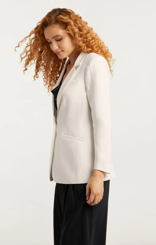 Women Karlie Blazer Ivory Cinq Sept Jackets