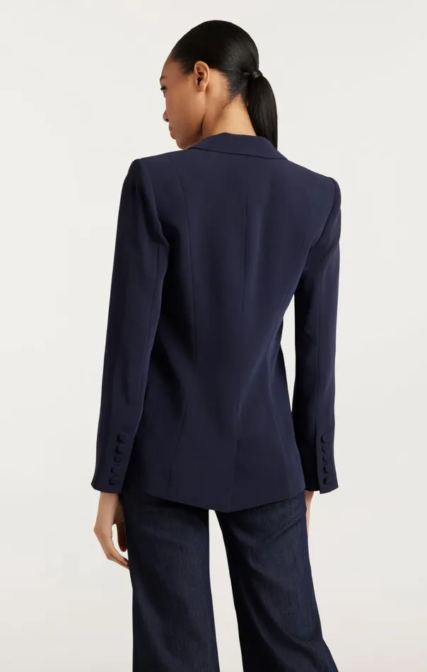 Women Karlie Blazer Navy Cinq Sept Blazers