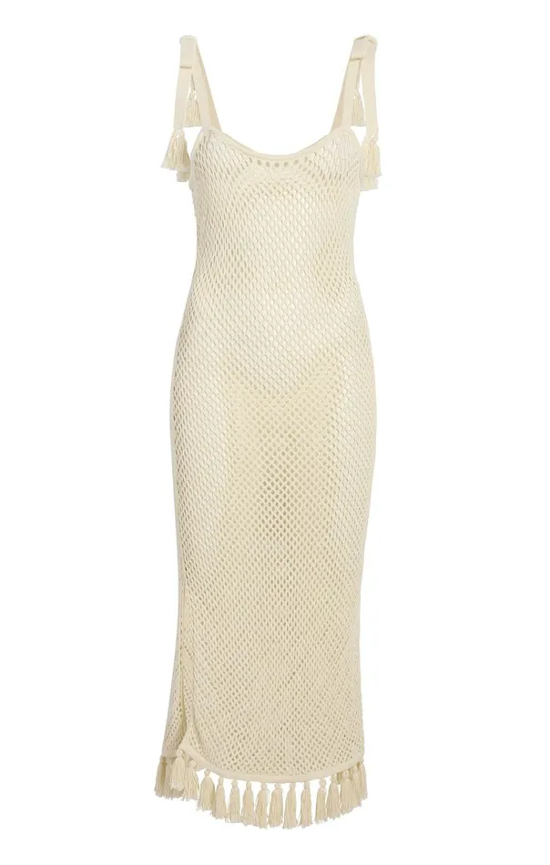 Women Kerry Dress Ivory Cinq Sept Coverups