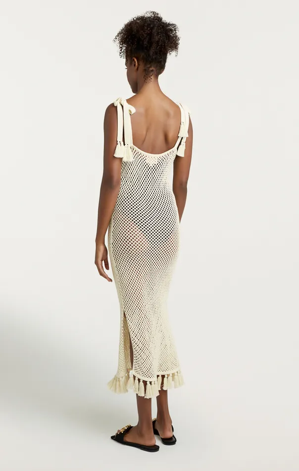 Women Kerry Dress Ivory Cinq Sept Coverups