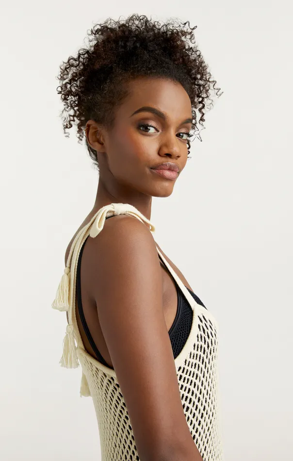Women Kerry Dress Ivory Cinq Sept Coverups