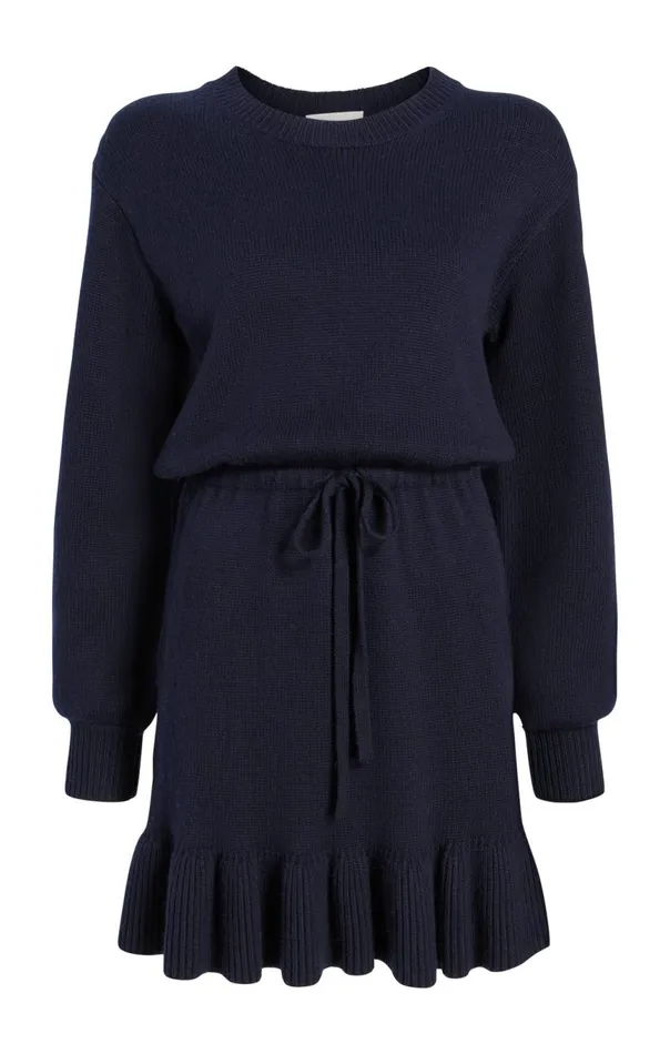 Women Kiana Dress Navy Cinq Sept Sweaters and Knits