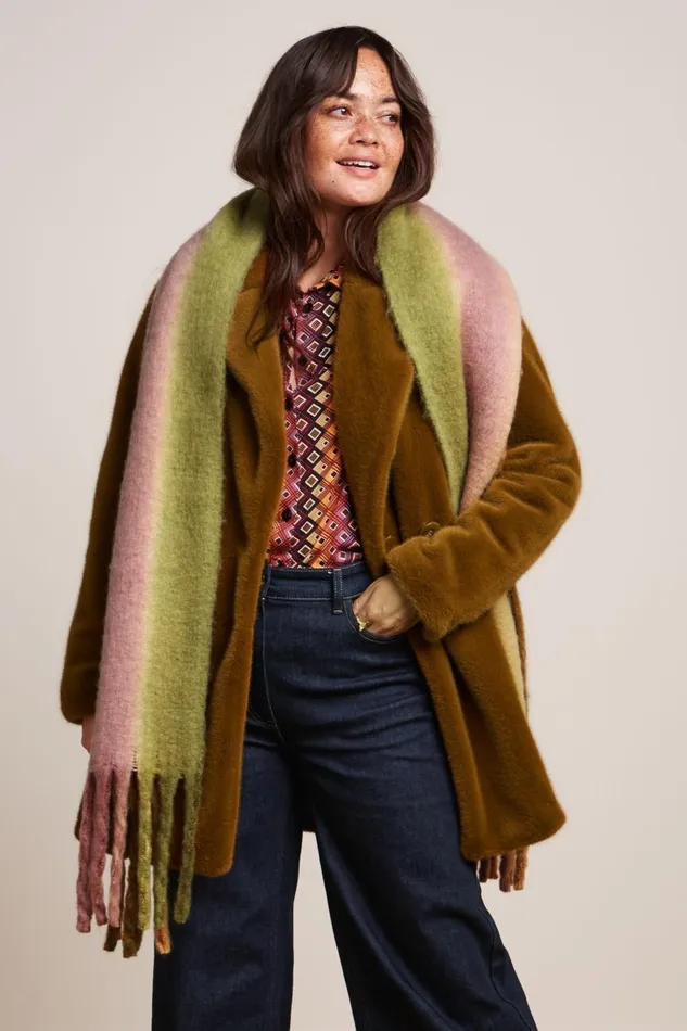 Women King Louie Cat Scarf Woodbine Green 8211 Cat