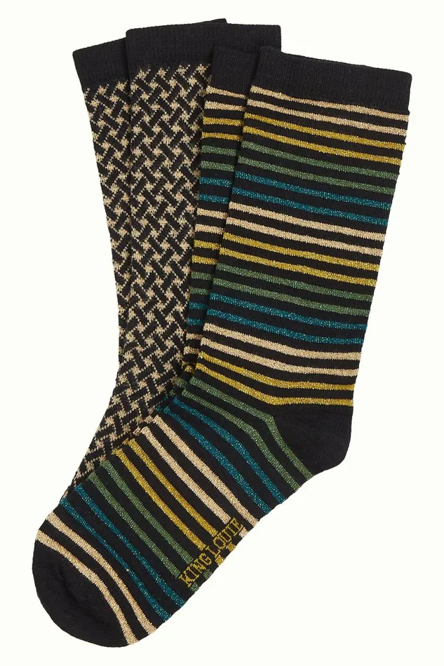 Women King Louie Gift Box Socks Mayfield Pebble 8211 Mayfield Socks