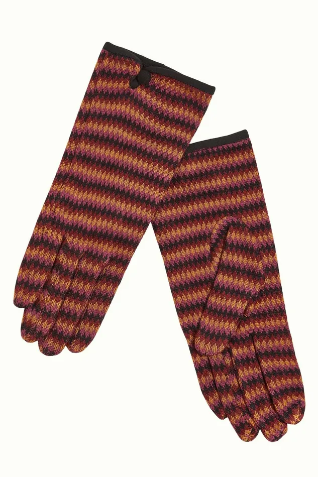 Women King Louie Gloves Gilmore Cabernet Red 8211 Gilmore