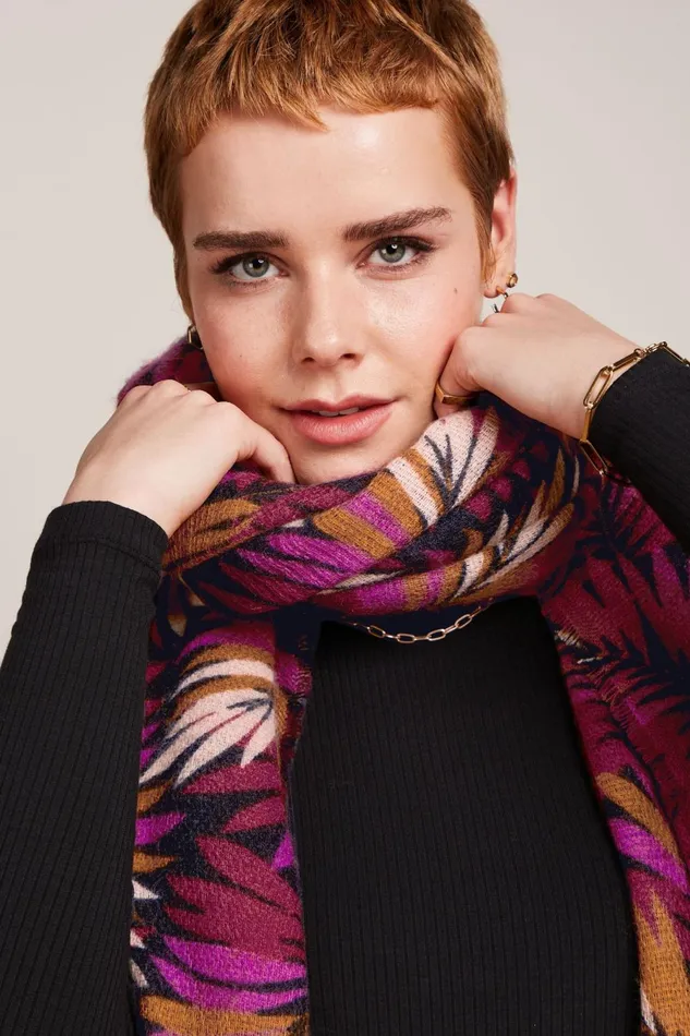Women King Louie Scarf Ornette Wild Fuchsia 8211 Ornette