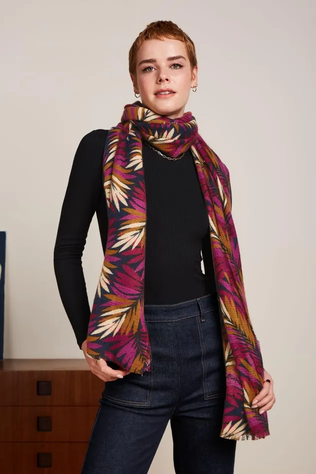 Women King Louie Scarf Ornette Wild Fuchsia 8211 Ornette