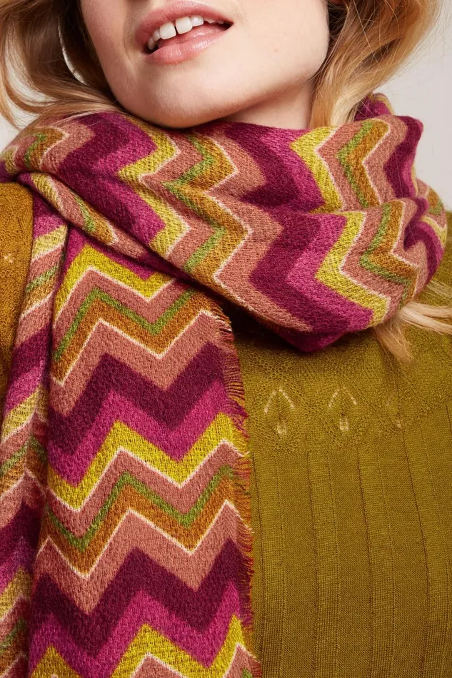 Women King Louie Scarf Penny Sandelwood Brown 8211 Penny
