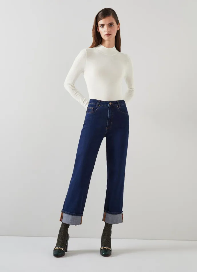 Women Knitwear LKBennett Ellie Cream Sustainably Sourced Merino Turtle Neck Jumper Cream Women Knitwear LKBennett Ellie Cream Sustainably Sourced Merino Turtle Neck Jumper Cream