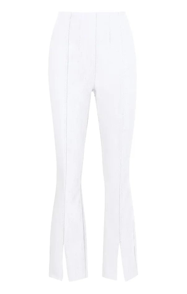 Women Laurie Pant White Cinq Sept Pants
