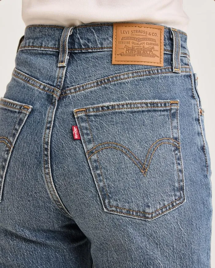 Women LEVI039S RIBCAGE STRAIGHT ANKLE JEANS Valley View Pendleton Pants and Shorts