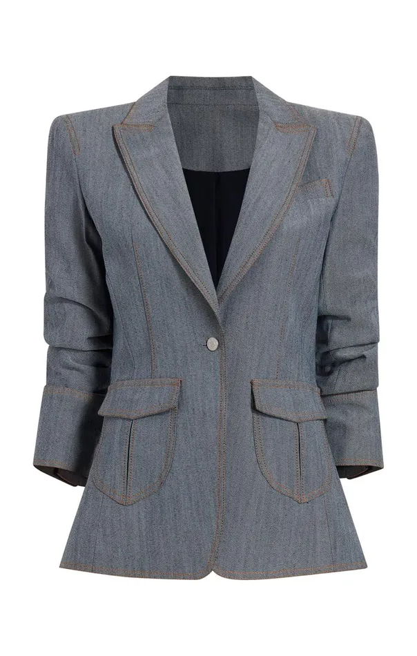 Women Louisa Blazer Lightindigo Cinq Sept Blazers