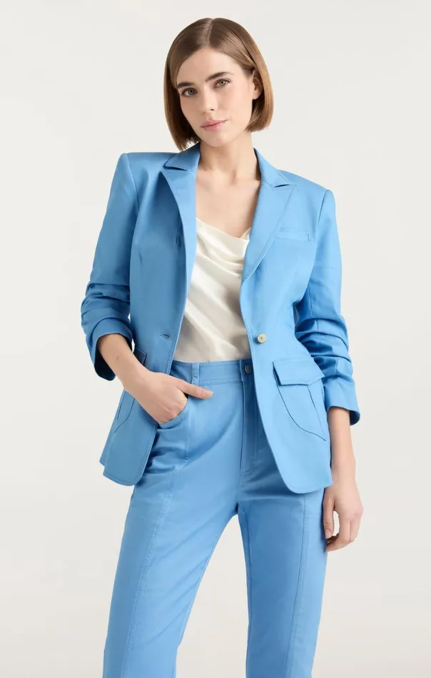 Women Louisa Jacket Blissfulblue Cinq Sept Denim