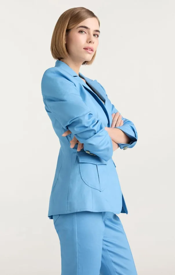 Women Louisa Jacket Blissfulblue Cinq Sept Denim