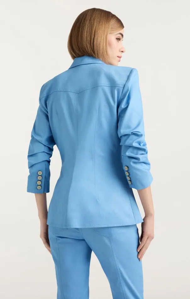 Women Louisa Jacket Blissfulblue Cinq Sept Denim